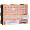 vidaXL Organizator s 38 ladica 52 x 16 x 37,5 cm