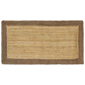 vidaXL Tepisi za područja Siva 60 x 110 cm Juta