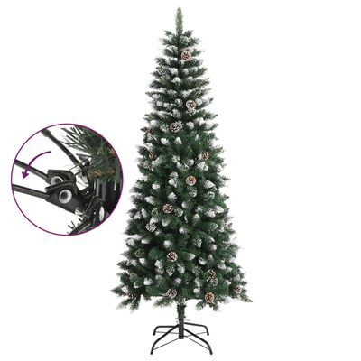 vidaXL Umjetno božićno drvce sa stalkom zeleno 180 cm PVC