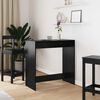 vidaXL Stol za bar Crni hrast 102 x 50 x 103,5 cm Konstruirano drvo