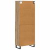 vidaXL Highboard 2 pcs Umjetnički hrast 69,5 x 34 x 180 cm