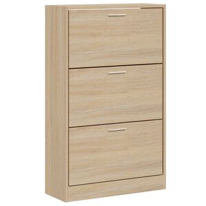 vidaXL Ormarić za cipele hrast sonoma 63x24x103 cm konstruirano drvo
