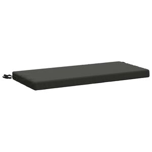 vidaXL Jastučić za klupu SOEST 100% poliester Antracit 80 x 40 x 5 cm