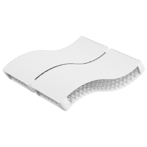 vidaXL Madrac s oprugama bonnell srednji 160 x 200 cm