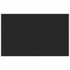 vidaXL Prozorska klupčica Crno s drvenim uzorkom 80 x 50 x 4,5 cm PVC