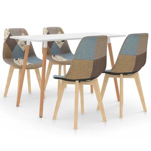 vidaXL Set televizijskih jedinica s ladicama Zidne Smeđa boja drva