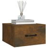vidaXL Zidni noćni ormarići 2 kom boja dimljenog hrasta 35x35x20 cm