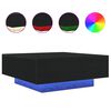vidaXL Crni hrast 80 x 80 x 31 cm Konstruirano drvo