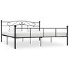 vidaXL Okvir za krevet crni metalni 200 x 200 cm
