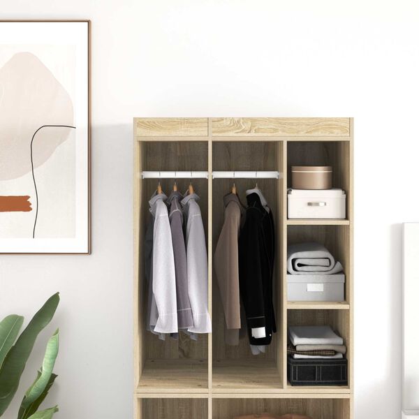 vidaXL Cijev za ormar 2 pcs Srebrno 764 x 15 x 29 mm