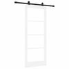 vidaXL Klizna vrata ORKDAL Bijelo 83 x 202 cm