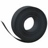 vidaXL Ograda za vrt 25 m 15 cm PE Crna