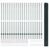 vidaXL Ograda s postovima Zelena 1,5 x 50 m Čelik i PVC