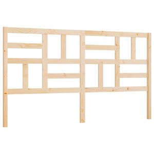 vidaXL Uzglavlje za krevet 186 x 4 x 100 cm od masivne borovine