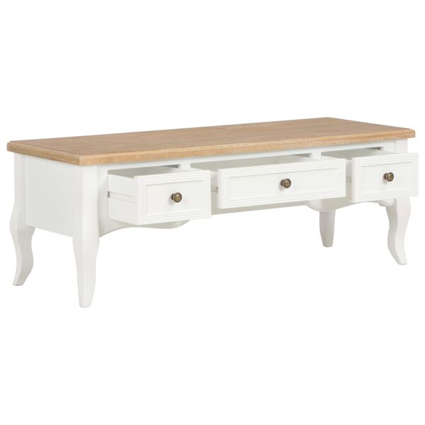 vidaXL TV ormarić bijeli 100 x 35 x 35 cm drveni