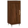 vidaXL Komoda boja smeđeg hrasta 34,5 x 34 x 90 cm konstruirano drvo