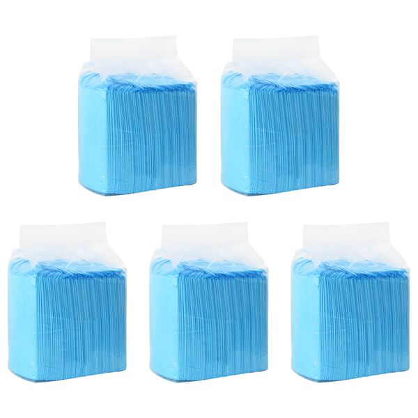 vidaXL Jastučić za obuku ljubimaca 300 pcs Plava i bijela 120 x 80 cm