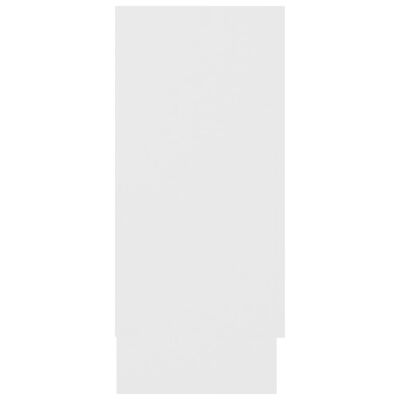 vidaXL Komoda bijela 120 x 30,5 x 70 cm od konstruiranog drva