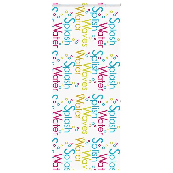 vidaXL Rolo zavjesa za tuš s kazetom 90x240 cm širina tkanine 86 cm