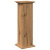 vidaXL Stalak za izložbu s spremi&scaron;tem boja hrasta 31x30x90 cm drveni