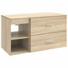 vidaXL Set namje&scaron;taja za kupaonicu 2 pcs Hrast sonoma