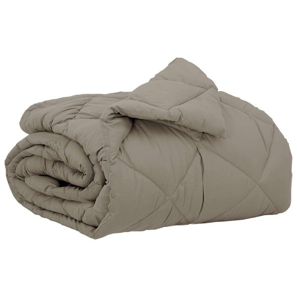 vidaXL Puni pokrivač za cijelu godinu Svijetlo siva 200 x 155 cm