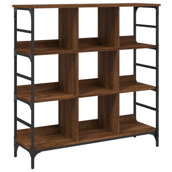 vidaXL Komoda smeđa boja hrasta 102x32x103,5 cm od konstruiranog drva