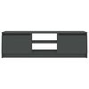 vidaXL TV ormarić sivi 120 x 30 x 35,5 cm od konstruiranog drva