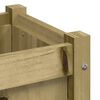 vidaXL Vrtna sadilica 31x31x31 cm od impregnirane borovine