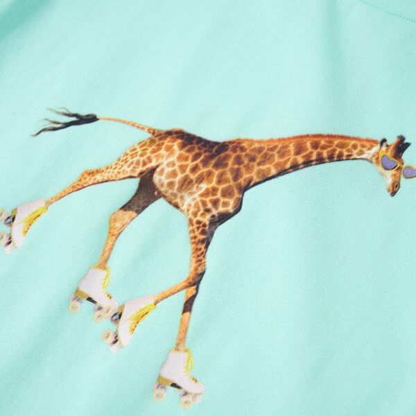 Dječja majica svijetla boja vode 140