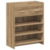 vidaXL Ormar za cipele 73,5 x 36 x 92 cm Konstruirano drvo