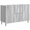 vidaXL Kreveta Siva sonoma 89 x 34,5 x 62 cm Konstruirano drvo