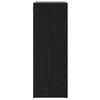 vidaXL Ormar za cipele s policom Crni hrast 77,5 x 30 x 83,5 cm