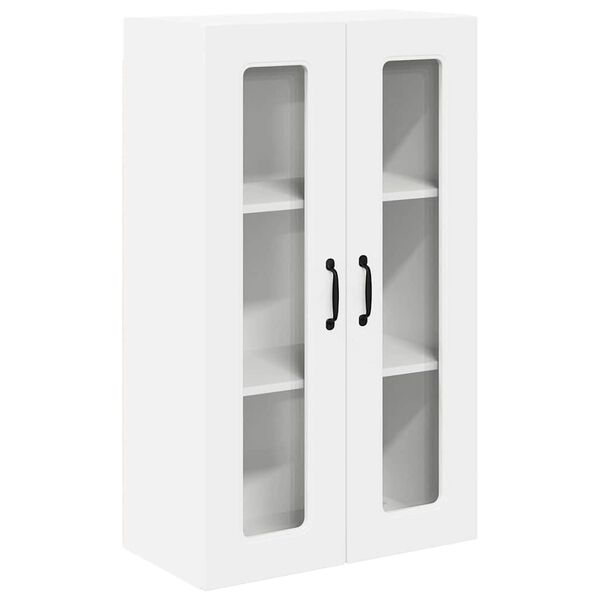 vidaXL Zidni kuhinjski ormarić s policom Zidne Bijelo 60 x 31 x 100 cm