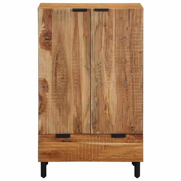 vidaXL Highboard Prirodna 60 x 33,5 x 100 cm Čvrsto drvo akacije