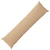 vidaXL Presvlaka za jastuk HEERLEN Krem 40 x 145 cm Tkanina