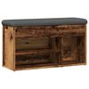 vidaXL Klupa za cipele staro drvo 82x32x45,5 cm izrađeno drvo