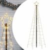 vidaXL LED Božićno drvce s bodljama 220 LED-ica topla bijela 180 cm (samo AU)