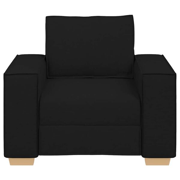 vidaXL Sofa fotelja crna 100x78x84 cm tkanina