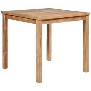 vidaXL Vrtni stol 80 x 80 x 77 cm od masivne tikovine