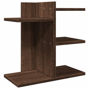 vidaXL Organizator za stol boja hrasta 42x21,5x42 cm konstruirano drvo