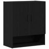 vidaXL Kabinetski zidni 60 x 31 x 70 cm Konstruirano drvo Crni hrast