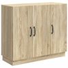 vidaXL Kreveta Hrast sonoma 89 x 34,5 x 77 cm Konstruirano drvo
