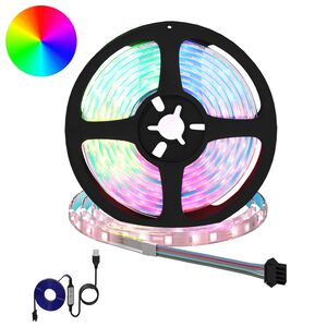 vidaXL LED traka 2 kom. Crna i prozirna Bakar i plastika
