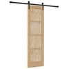 vidaXL Klizna vrata ORKDAL 61 x 198,5 cm Masivna borovina
