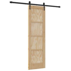 vidaXL Klizna vrata ORKDAL 61 x 198,5 cm Masivna borovina