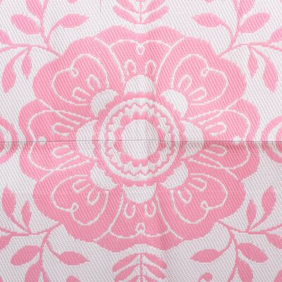 vidaXL Vanjski tepih ružičasti 190 x 290 cm PP