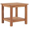 vidaXL Stolić za kavu 45 x 45 x 45 cm od masivne tikovine