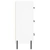 vidaXL Komoda bijela 34,5 x 34 x 90 cm od konstruiranog drva