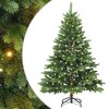 vidaXL Umjetno božićno drvce s stalakom Zelena 150 cm PE i PVC